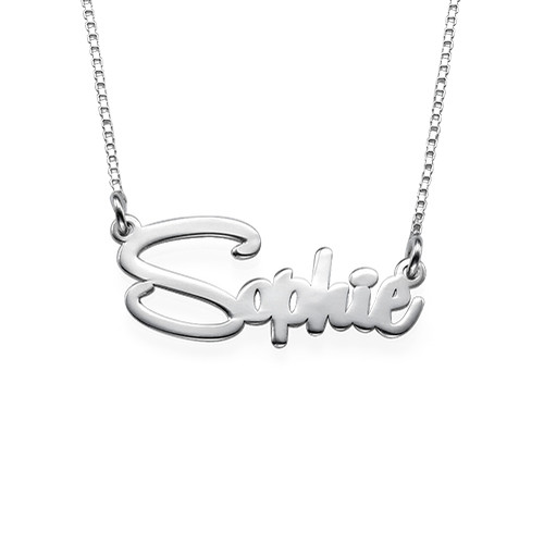 パーソナライズ私のネームネックレス - 1