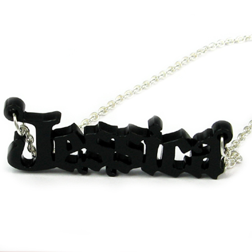 ブラックエンジェル ネームネックレス - 1