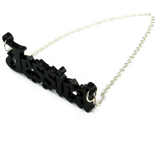 ブラックエンジェル ネームネックレス - 2