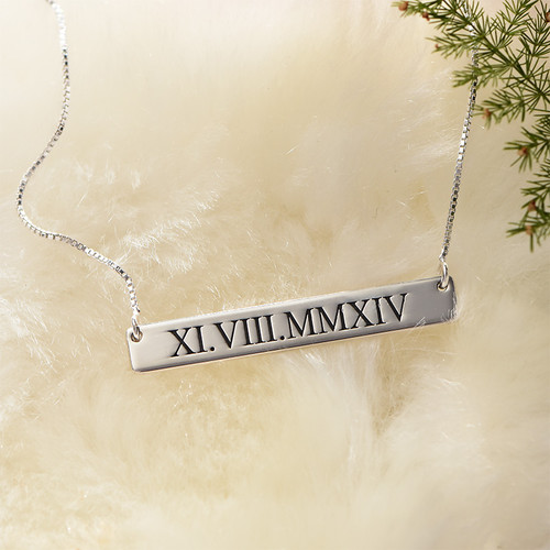 ローマ数字バーネックレス - 2