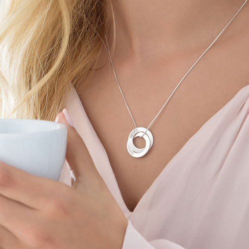 ロシアン２リングネックレス - 4