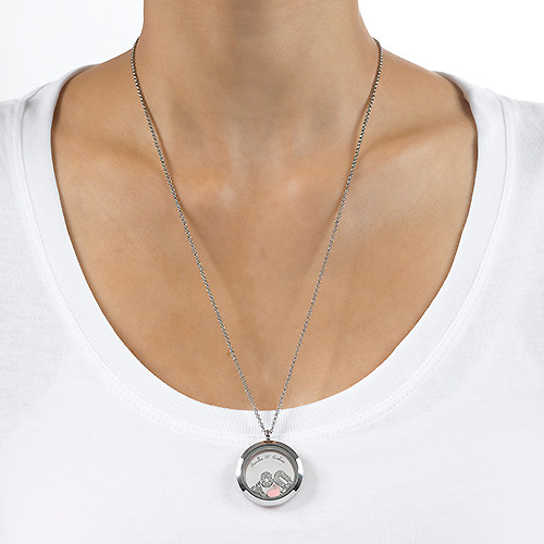 アイ・ラブ・ユー フローティング チャームロケット - 3