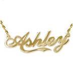 オリジナル<br>”コカコーラ”風<br>14ｋゴールド <br>ネームネックレス