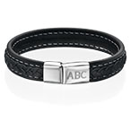 イニシャルメンズブレスレット