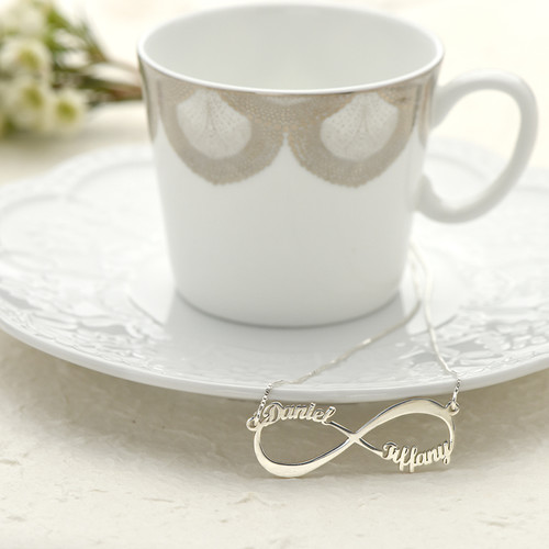 インフィニティ ネームネックレス - 8
