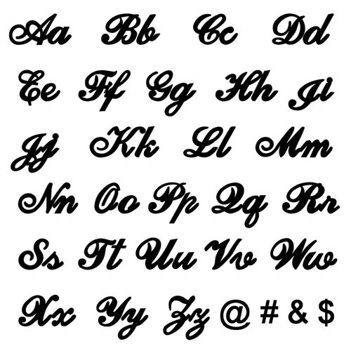 クラシックピンクゴールドネームネックレス - 4