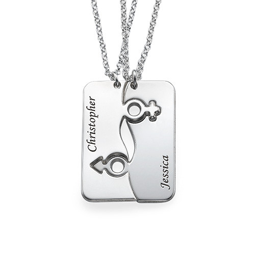 彼と彼女のカップルネックレス - 1