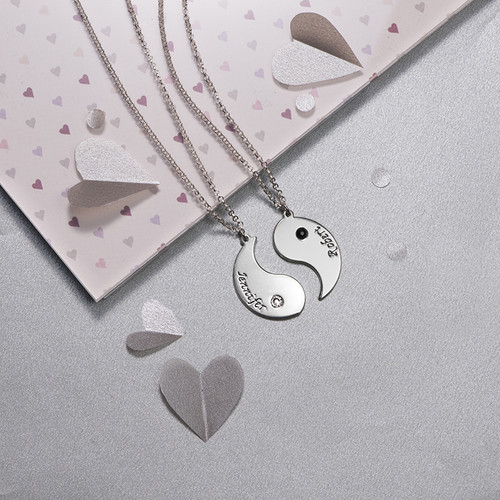 陰陽ペアネックレス - 5