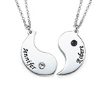 陰陽ペアネックレス